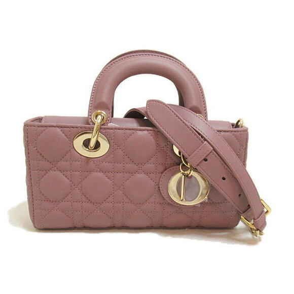 Dior Handbags - Dior Lady Dior Tote Bag Lambskin Sheepskin Purple Lavender